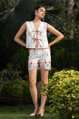 Palmer Embroidered Co-ord Set