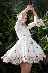 Palmer Embroidered Dress
