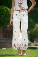Nriti Shah In Our Palmer Embroidered Vest & Pants Set