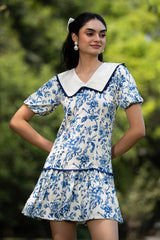 Nikita Vasdev In Our Aggie Floral Short Dress