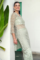 Fernelle Lace Kurta Set