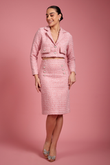 Medea Tweed Pencil Skirt