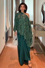 Nriti Shah In Our Verde Drape Set