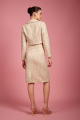 Pandora Tweed Pencil Skirt