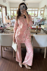 Mehak Bakshi In Our Chimes Lace Co-ord Set