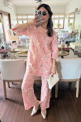 Mehak Bakshi In Our Chimes Lace Co-ord Set