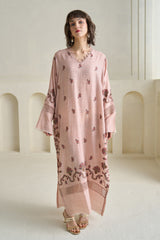 Pink Pashmina Kaftan