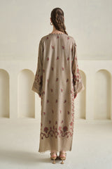 Beige Pashmina Kaftan