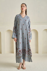 Blue Pashmina Kaftan