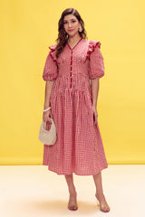 Zinnia Gingham Dress