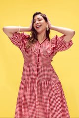 Zinnia Gingham Dress