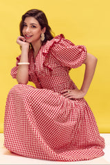 Zinnia Gingham Dress