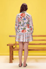 Lily Printed Short Dress