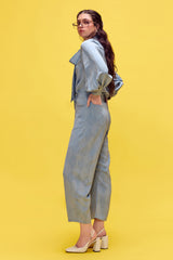 Fusion Bow Tie Up Shirt