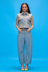 Aurelia Denim Vest