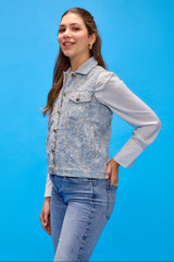 Amara Denim Vest