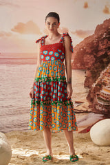 Gianna 3-Tier Multicoloured Dress