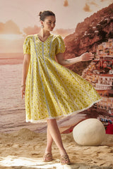Gloria Cotton Schiffli Dress