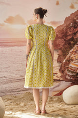 Gloria Cotton Schiffli Dress