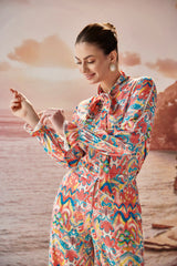 Corallo Front Tie Top