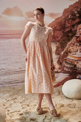 Dolce Vita Peach Midi Dress
