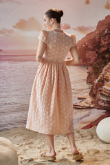 Dolce Vita Peach Midi Dress