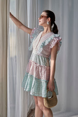 Emma Dual Tone Pieridae Dress