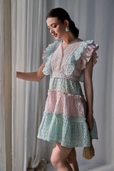 Emma Dual Tone Pieridae Dress