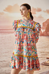 Elodie Ruffle Dress