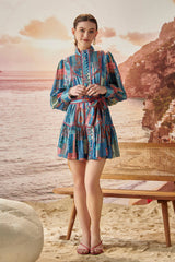 Meghna Pahwa In Our Felicità Pintuck Short Dress