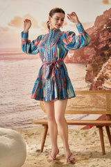 Meghna Pahwa In Our Felicità Pintuck Short Dress