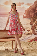 Carina Wave Short Dress