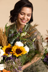 Nadia Olive Green Skirt Set