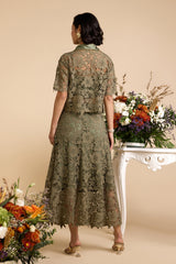 Nadia Olive Green Shirt