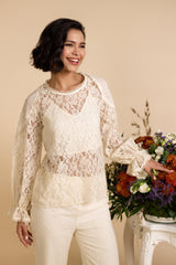 Evka Lace Top