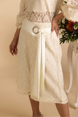 Peryn Lace Cropped Pants