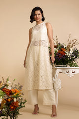 Zorie Lace Kurta Set