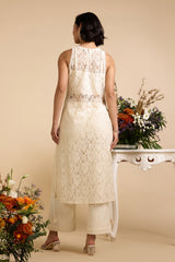 Zorie Lace Kurta Set