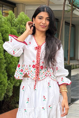 Luna Embroidered Vest