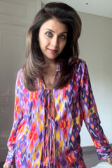 Nriti Shah In Our Ikkat Print Co-ord Set