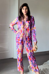 Nriti Shah In Our Ikkat Print Co-ord Set