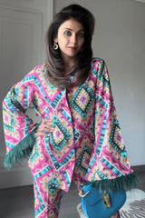 Nriti Shah In Our Geometric Print Co-ord Set