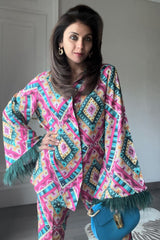 Nriti Shah In Our Geometric Print Co-ord Set