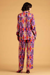 Ikkat Print Co-ord Set