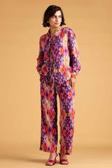 Ikkat Print Co-ord Set