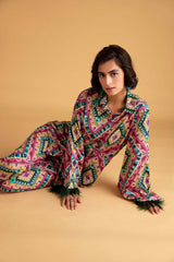 Geometric Print Shirt