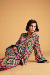 Nriti Shah In Our Geometric Print Co-ord Set