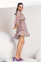 Abby Chiffon Short Dress