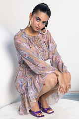 Abby Chiffon Short Dress