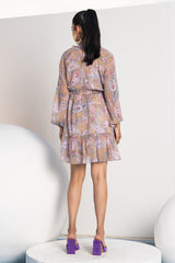 Abby Chiffon Short Dress